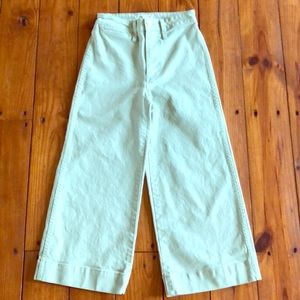 Madewell Emmett Wide Leg Crop Pants